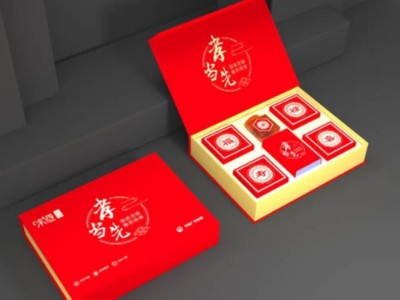 濟南禮盒廠家剖析，如何選擇月餅包裝盒定制的材質(zhì)和色彩？
