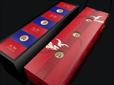 在山東做茶葉禮盒定制，淺談高級(jí)黑的應(yīng)用一